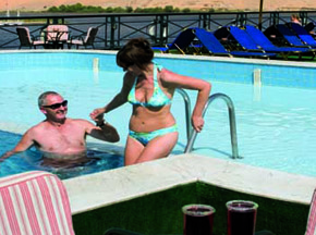 Crown Prince Nile cruise swimming pool